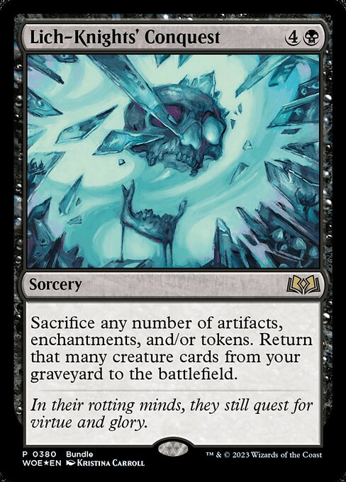 Lich-Knights' Conquest [Bundle Foil]