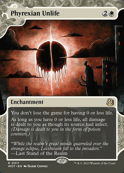Phyrexian Unlife [Borderless Showcase Foil]