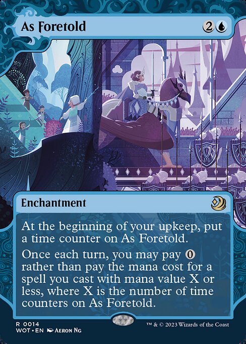 As Foretold [Borderless Showcase Foil]
