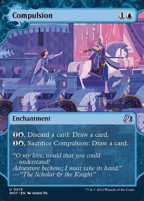 Compulsion [Borderless Showcase Foil]