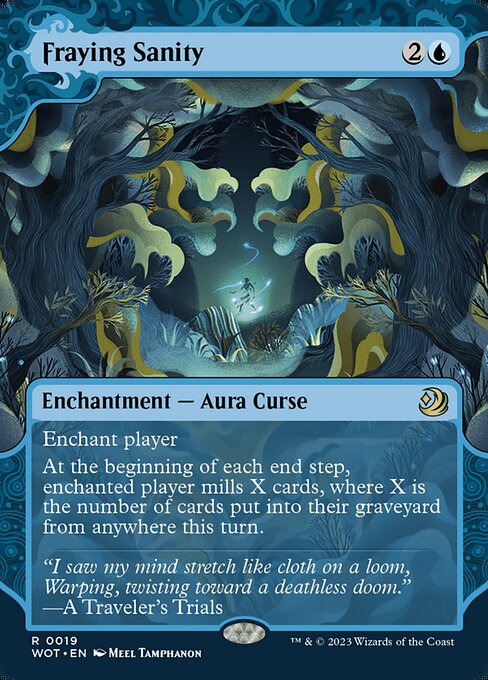 Fraying Sanity [Borderless Showcase Foil]
