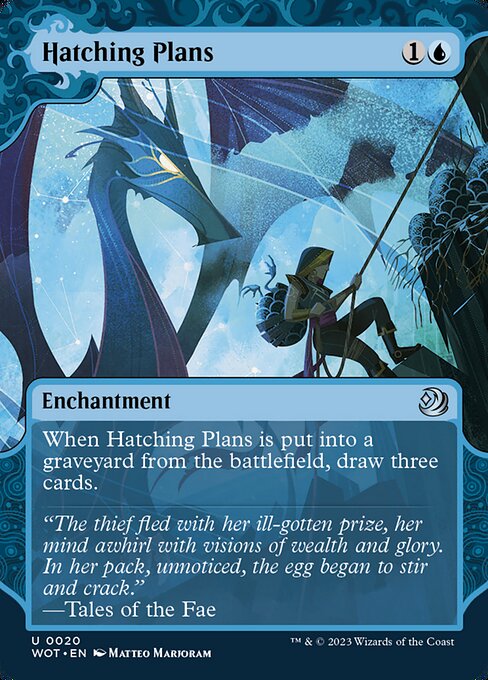 Hatching Plans [Borderless Showcase Foil]