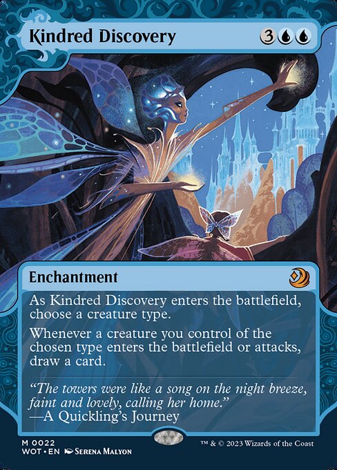 Kindred Discovery [Borderless Showcase Foil]