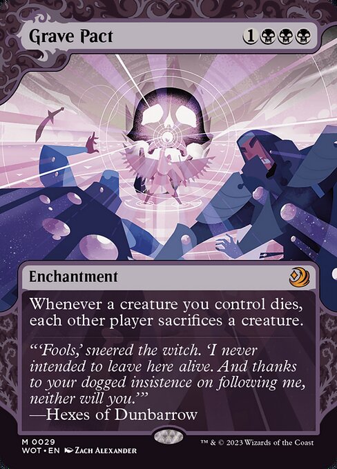 Grave Pact [Borderless Showcase Foil]