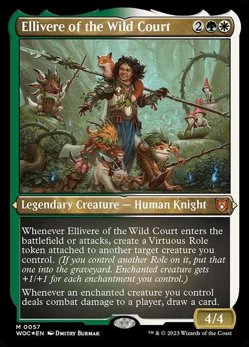 Ellivere of the Wild Court [Etched Foil]