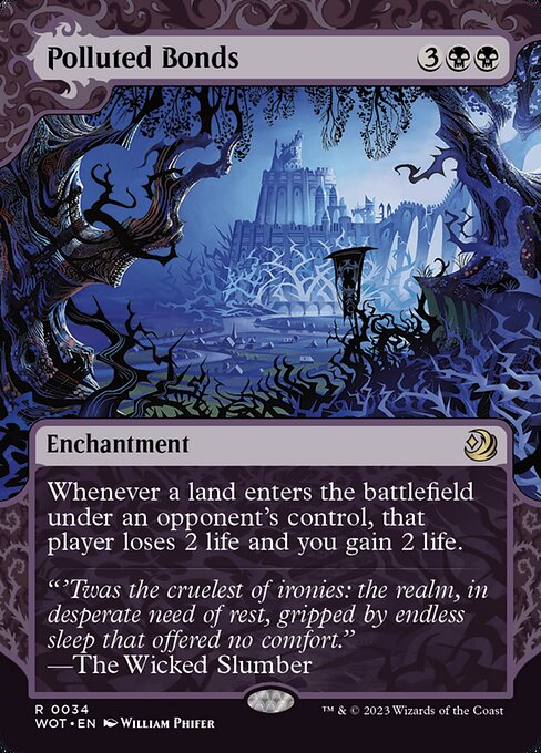 Polluted Bonds [Borderless Showcase Foil]