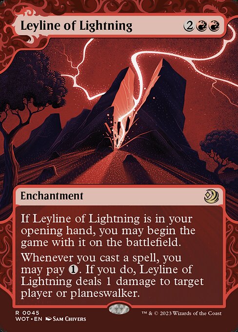 Leyline of Lightning [Borderless Showcase]