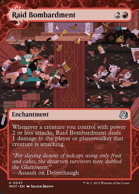 Raid Bombardment [Borderless Showcase Foil]