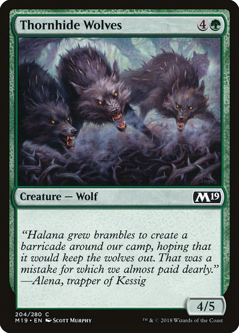 Thornhide Wolves [Foil]