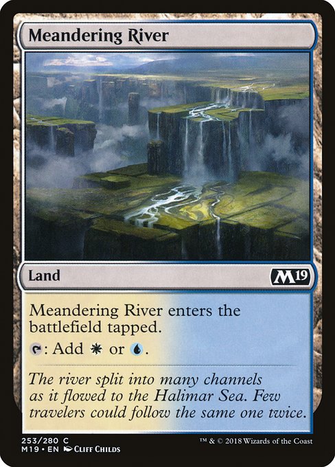 Meandering River [Foil]