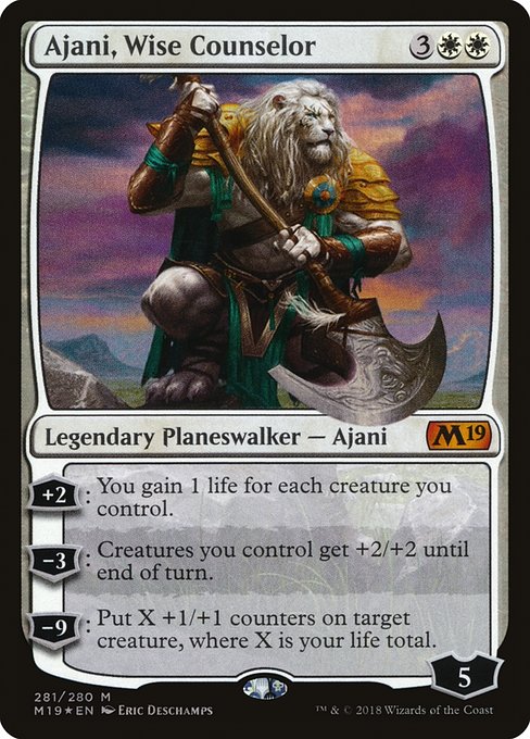 Ajani, Wise Counselor [Foil]