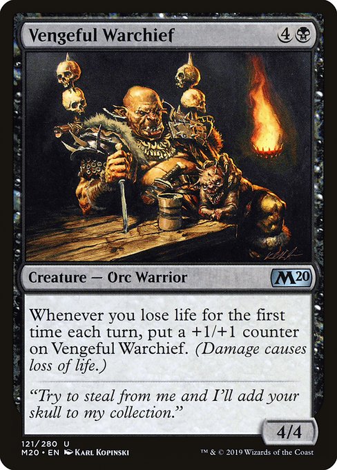 Vengeful Warchief [Foil]
