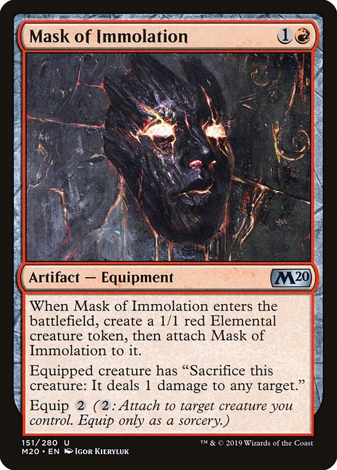 Mask of Immolation [Foil]