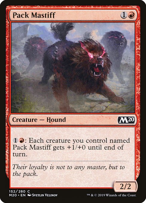 Pack Mastiff [Foil]