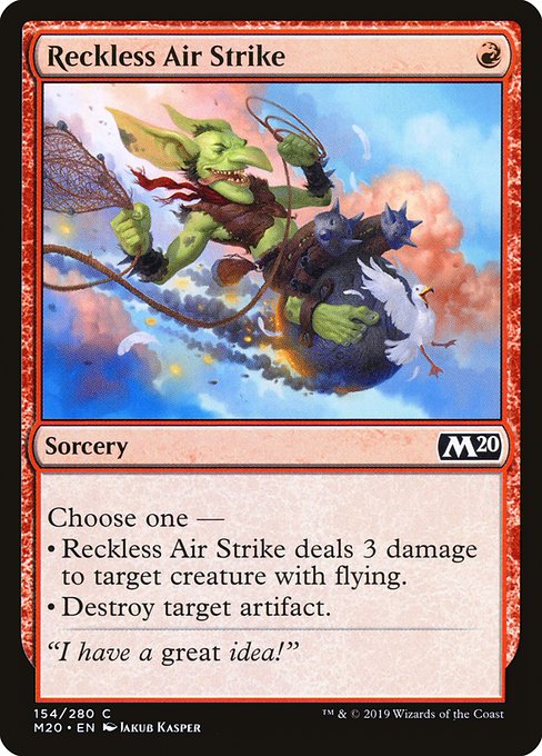 Reckless Air Strike [Foil]