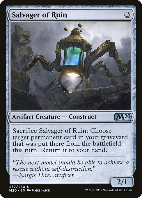 Salvager of Ruin [Foil]
