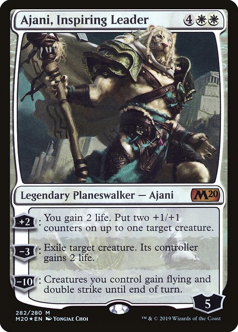 Ajani, Inspiring Leader [Foil]