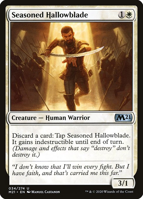 Seasoned Hallowblade [Foil]