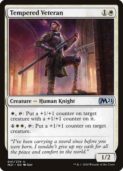 Tempered Veteran [Foil]