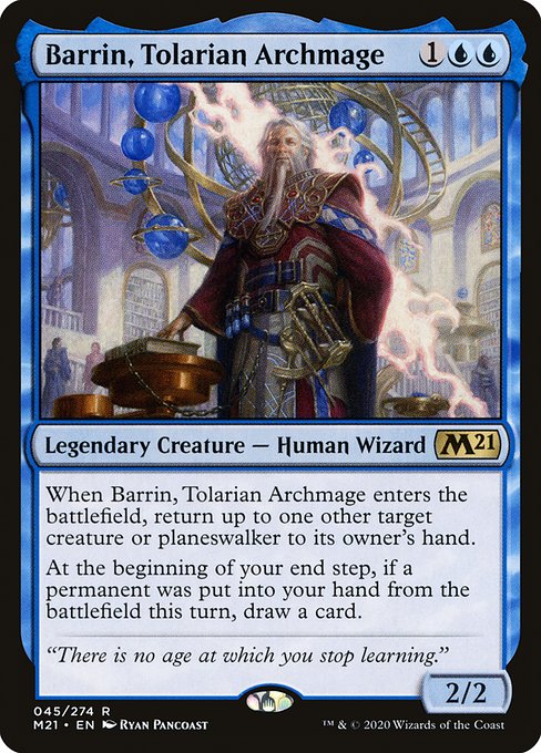 Barrin, Tolarian Archmage [Foil]