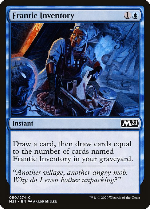 Frantic Inventory [Foil]