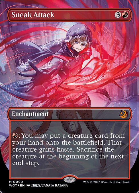 Sneak Attack [Borderless Foil]
