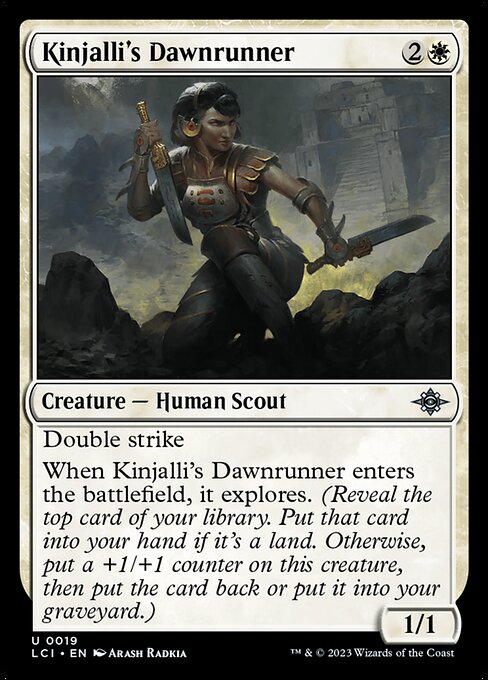 Kinjalli's Dawnrunner [Foil]