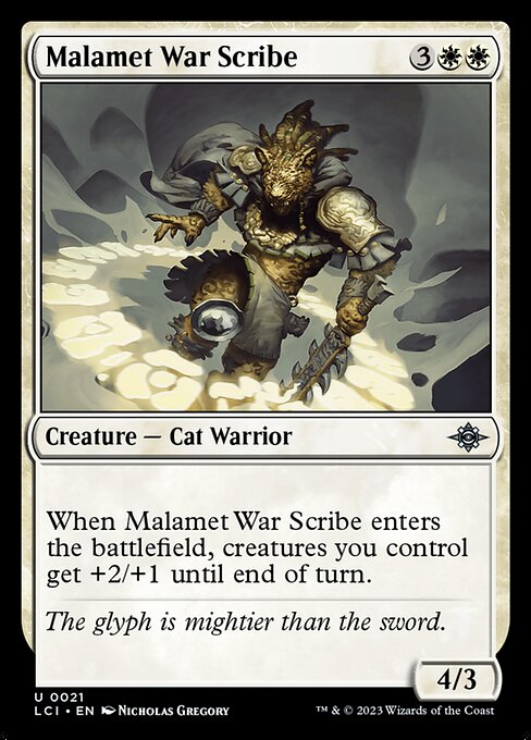 Malamet War Scribe [Foil]