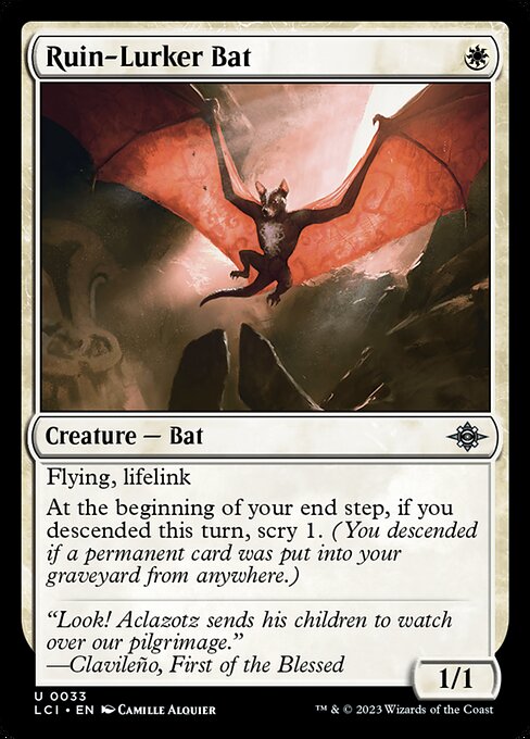 Ruin-Lurker Bat [Foil]