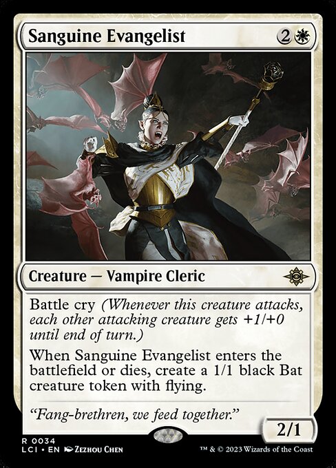 Sanguine Evangelist [Foil]