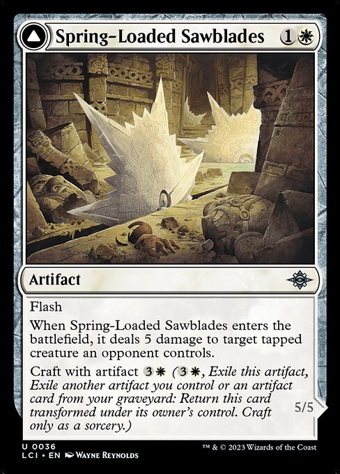 Spring-Loaded Sawblades // Bladewheel Chariot [Foil]