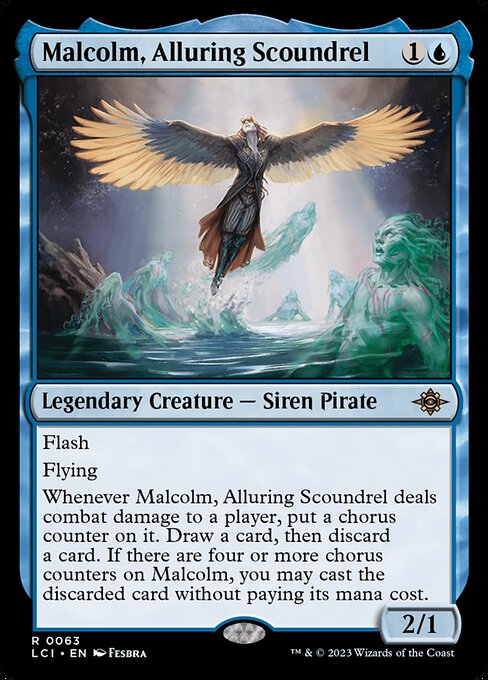 Malcolm, Alluring Scoundrel [Foil]