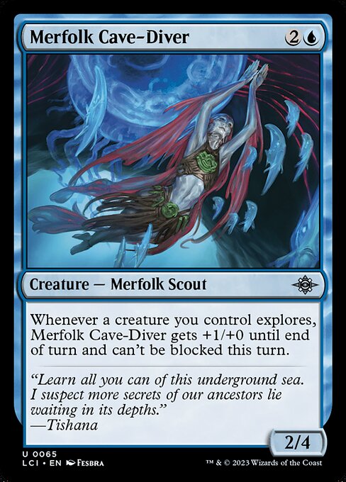 Merfolk Cave-Diver [Foil]