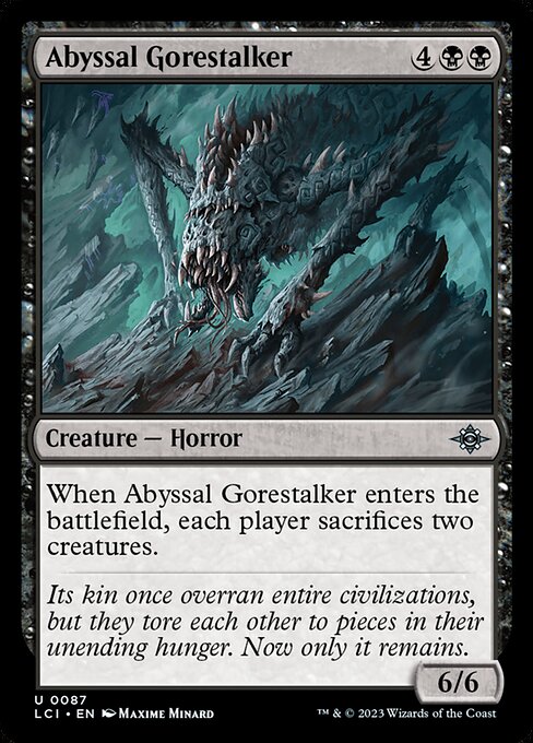 Abyssal Gorestalker [Foil]