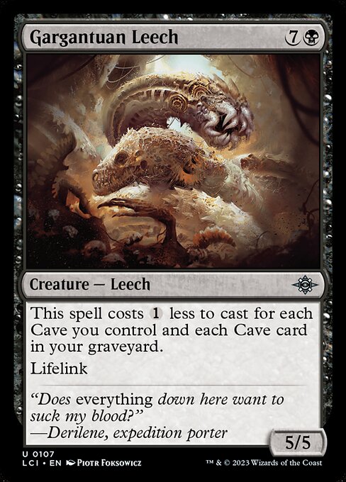 Gargantuan Leech [Foil]