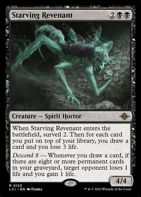 Starving Revenant [Foil]