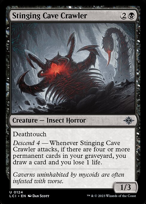Stinging Cave Crawler [Foil]