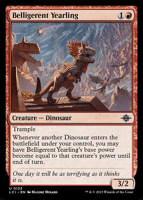 Belligerent Yearling [Foil]