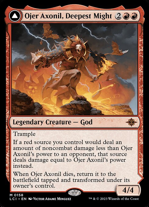 Ojer Axonil, Deepest Might // Temple of Power [Foil]