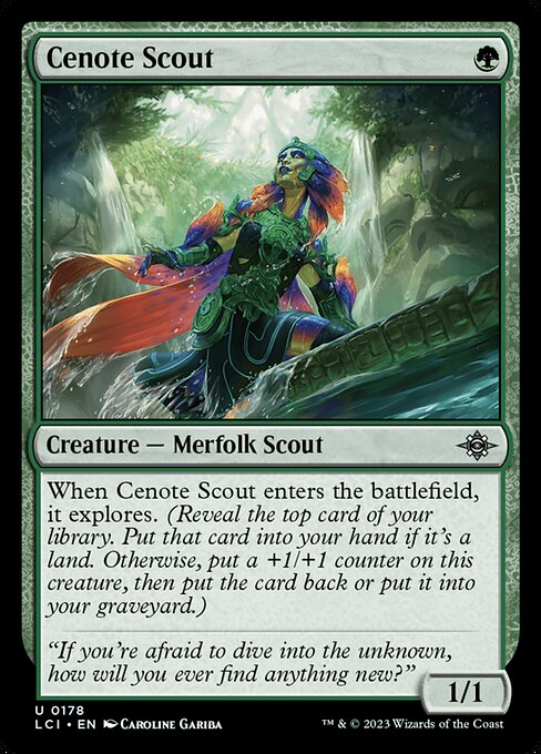 Cenote Scout [Foil]