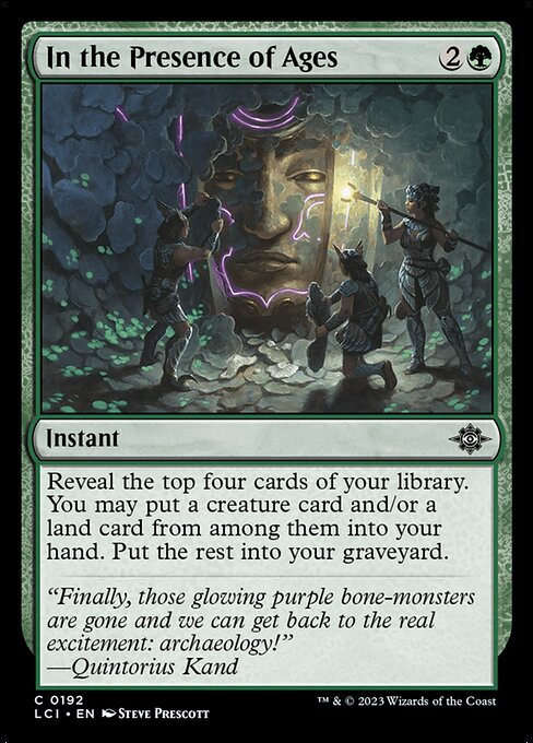 In the Presence of Ages [Foil]