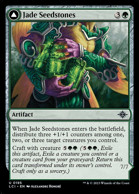 Jade Seedstones // Jadeheart Attendant [Foil]