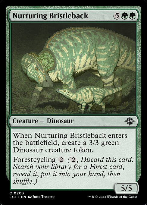 Nurturing Bristleback [Foil]