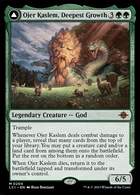 Ojer Kaslem, Deepest Growth // Temple of Cultivation [Foil]