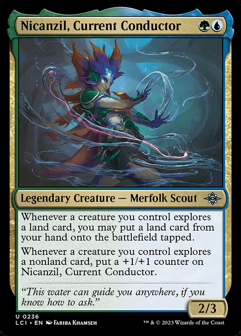 Nicanzil, Current Conductor [Foil]