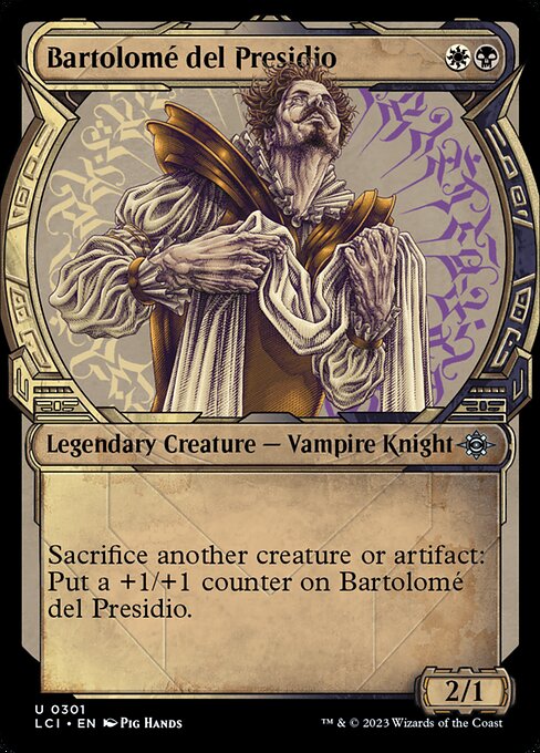 Bartolomé del Presidio [Showcase Foil]