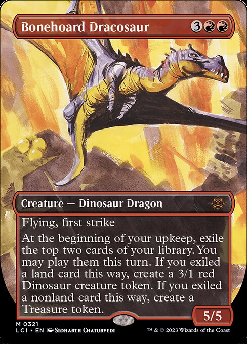 Bonehoard Dracosaur [Borderless]