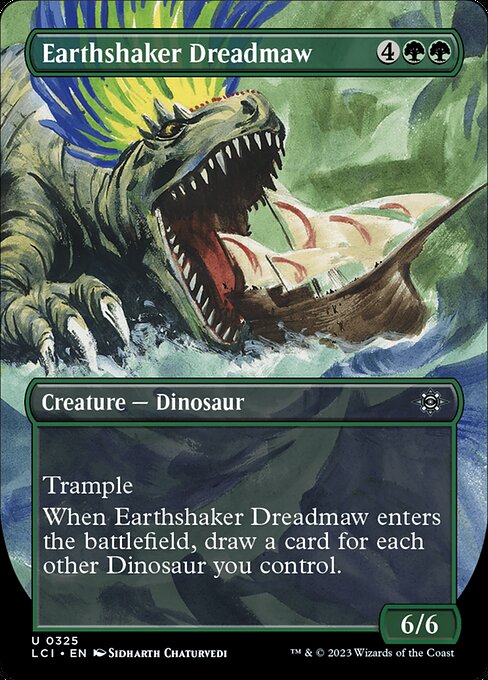 Earthshaker Dreadmaw [Borderless Foil]