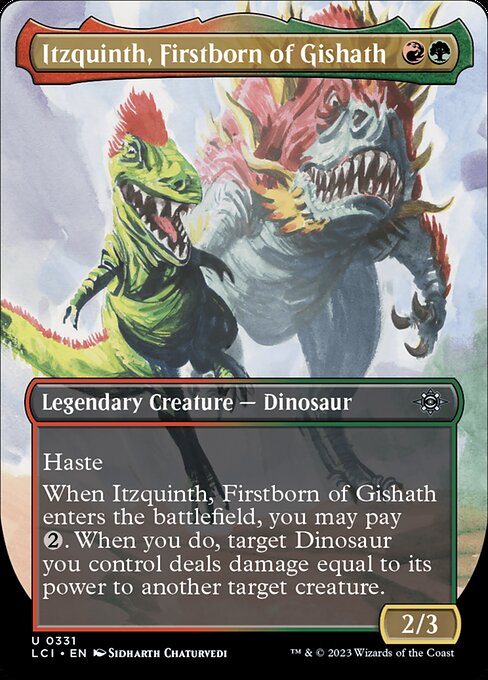 Itzquinth, Firstborn of Gishath [Borderless]