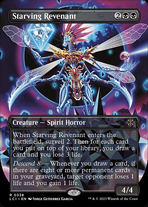 Starving Revenant [Borderless Foil]